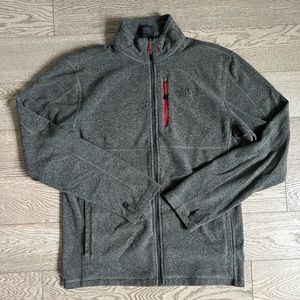 North Face full zip fleece in size small